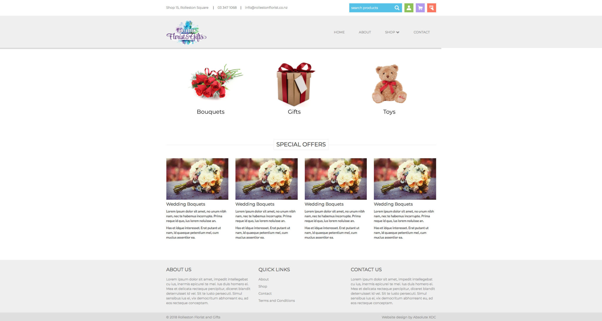 Rolleston Florist and gift's web designer, branding & SEO expert is XDC.NZ the most experienced professional & affordable Website design and builder in Rolleston near me