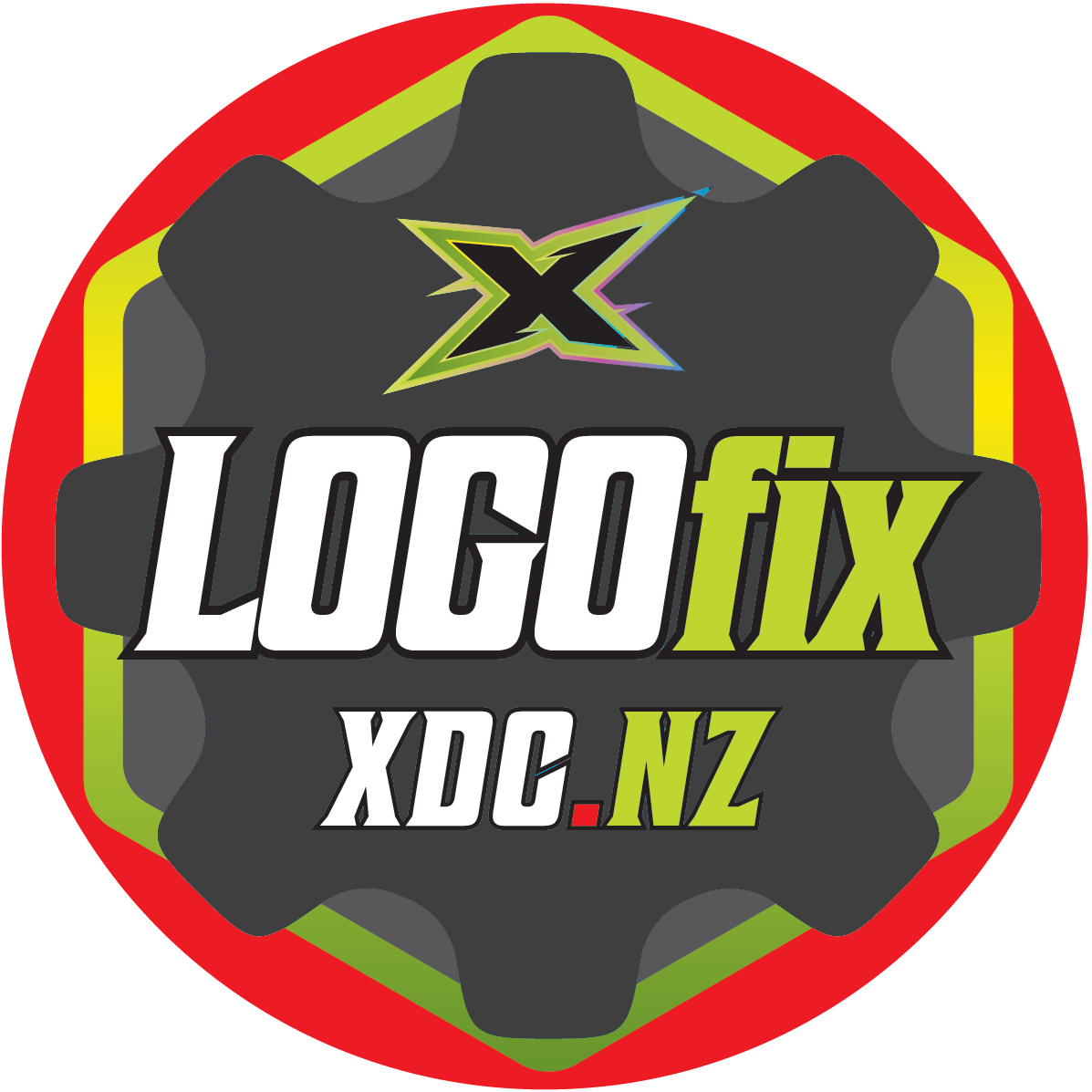 LOGOfix logo – XDC’s logo and brand identity design service | Logo Repairs, File Formats & Training in Canterbury | XDC.NZ