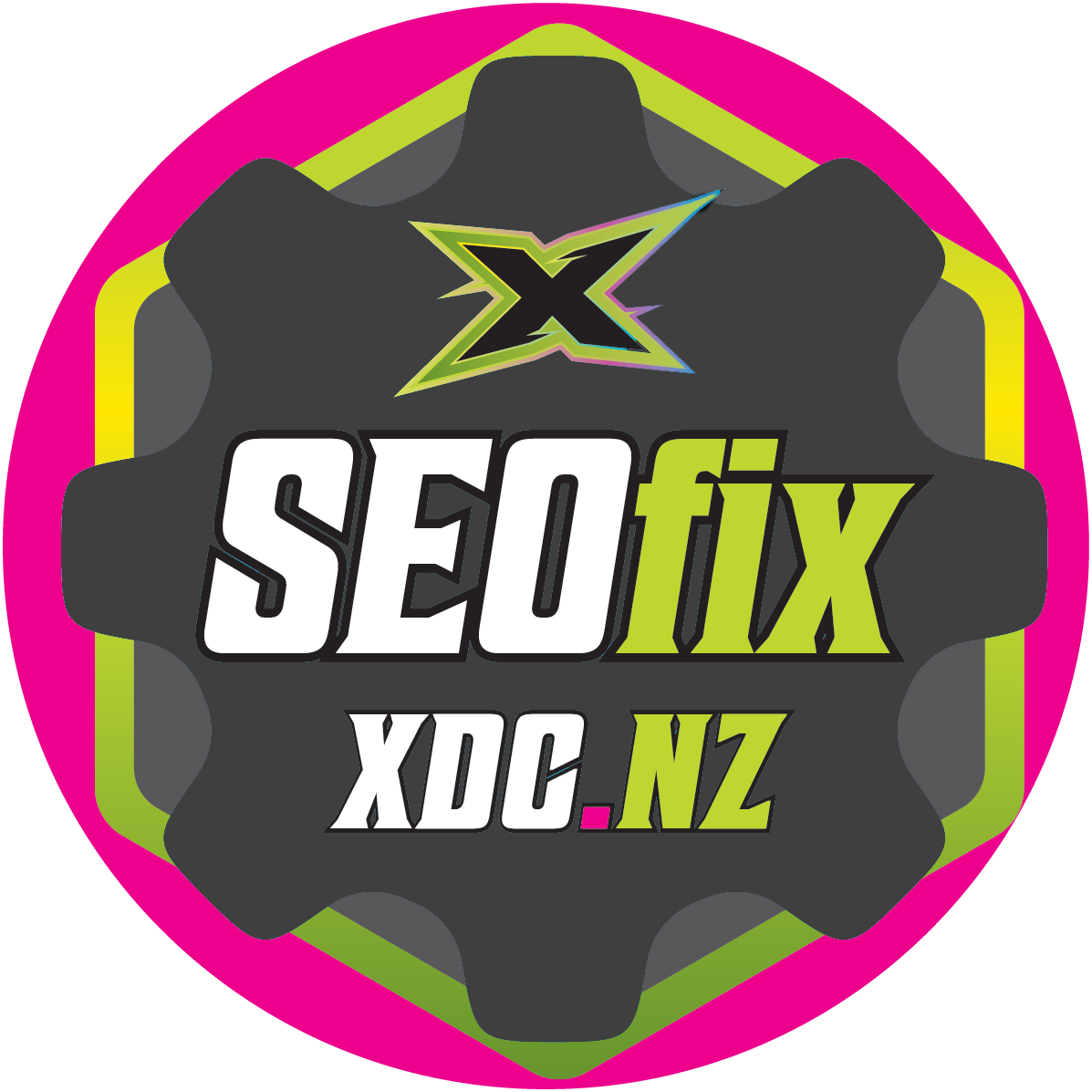 SEOfix logo – XDC’s SEO and online visibility service | Local SEO Repairs & Training in Canterbury | XDC.NZ