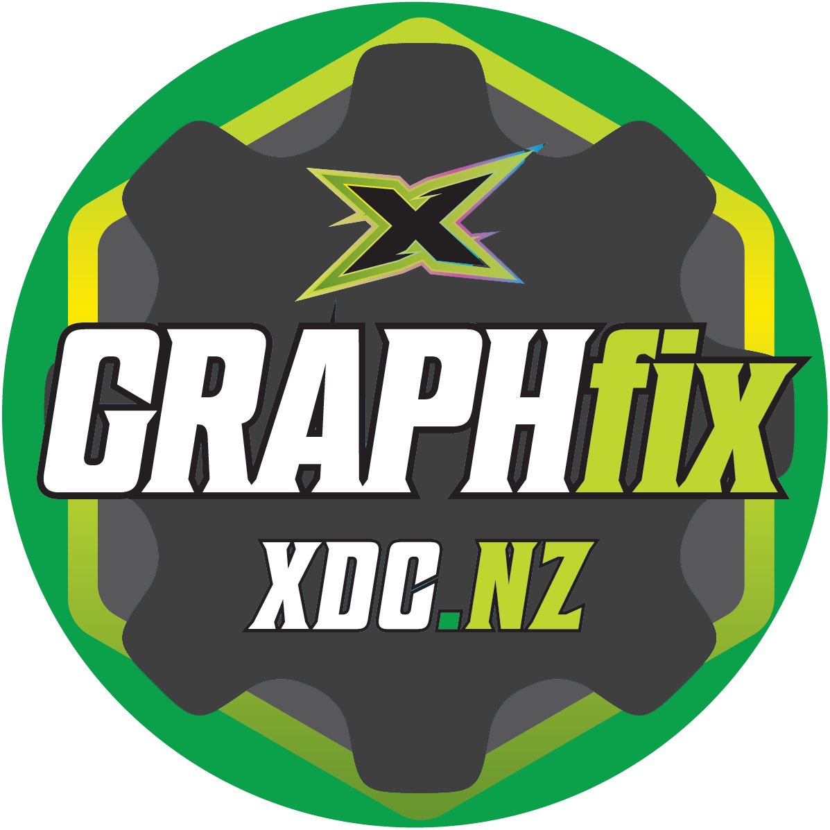 GRAPHfix logo – XDC’s graphic design and print materials service | Graphics Repairs & Training in Canterbury | XDC.NZ